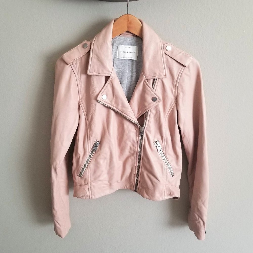 Lucky Brand Leather Jacket - M